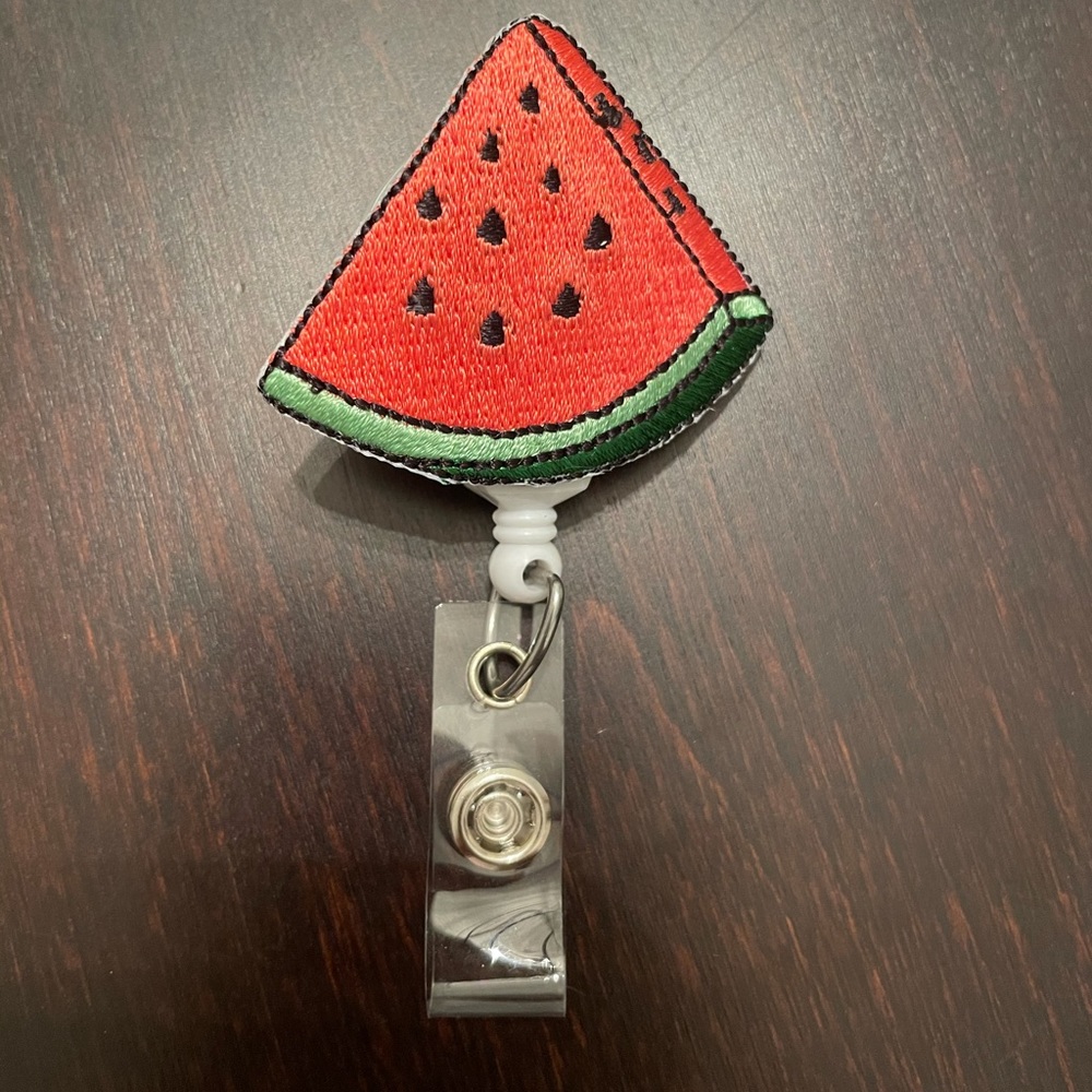 Watermelon Badge Reel